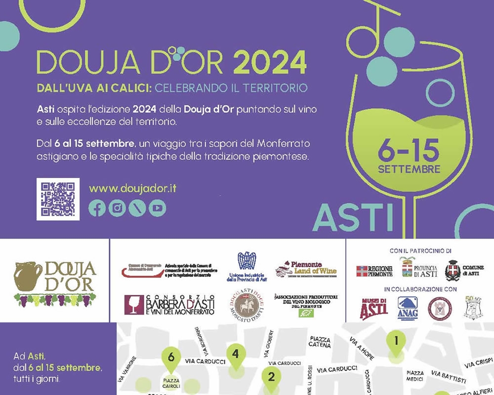 TORNA LA DOUJA D’OR: E’ FESTA DEI VINI